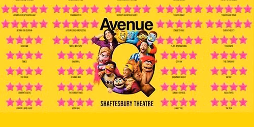 Avenue Q Ticket and On Stage Photo Op