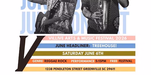 TreeHouse! in Greenville SC | VilLive Music & Arts Festival
