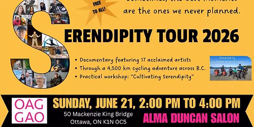 ONTARIO SERENDIPITY TOUR FINALE : OTTAWA