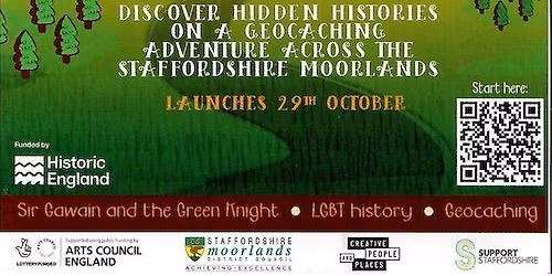 Queer Quest - self guided geocaching adventure across the Staffordshire Moorlands 