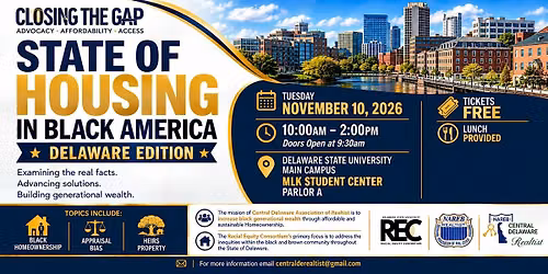 2026 State of Housing in Black America : Delaware Edition
