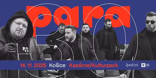 Pridan\u00fd koncert k 30. v\u00fdro\u010diu Pary v r\u00e1mci \u0161peci\u00e1lneho limitovan\u00e9ho turn\u00e9.