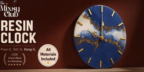 Resin Clock