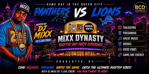 Panthers vs Lions Rooftop Day Party