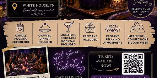 A Candle Pouring Dinner Experience with Auntie