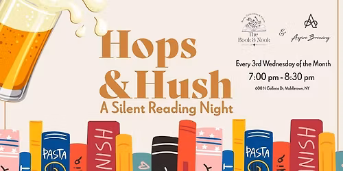 Hops & Hush - A Silent Reading Night