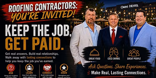 Roofing Contractors: Don't Pass It Up - Pass It Over!