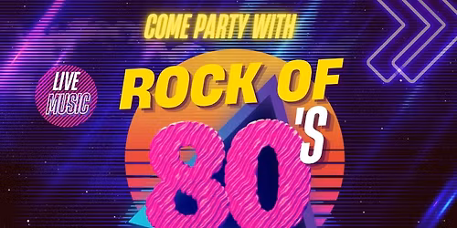 \u2728Rock of 80\u2019s @ Icons!\u2728