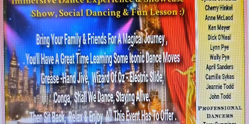 USA Dance Chapter 6116 Hattiesburg. MS and Hollywood Nights