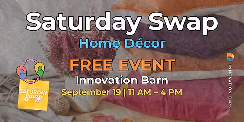 \ud83c\udfe1 Community Saturday Swap: Home D\u00e9cor | Charlotte