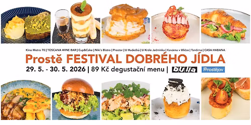 Prost\u011b FESTIVAL DOBR\u00c9HO J\u00cdDLA