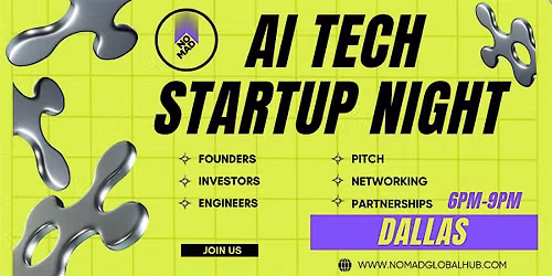 AI Tech & Startup Night \u2014 Dallas
