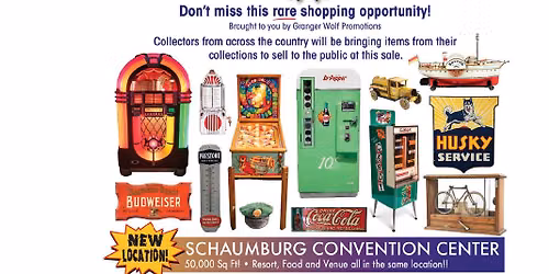 Chicagoland 2026 Fall Coin-Op Show, Oct 23-24, 2026