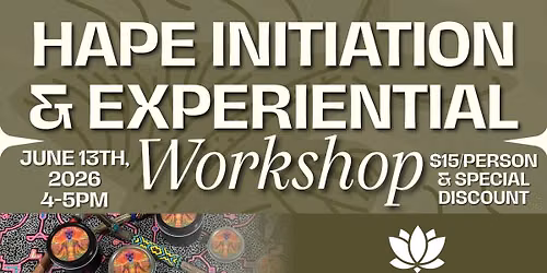 Hape Initiation & Experiential Workshop