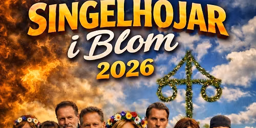 Singelhojar i blom 