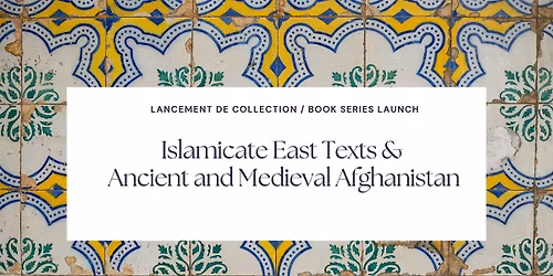 Lancement de collection \/ book series launch