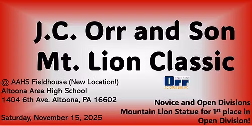 JC Orr and Son Mt Lion Classic