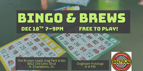 \ud83c\udf7b\ud83d\udc3e BINGO & BREWS & \ud83c\udf2d DOGTOWN HOTDOGS