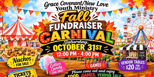 \ud83c\udf42\ud83c\udfaa FALL FUNDRAISER CARNIVAL! \ud83c\udfaa\ud83c\udf42