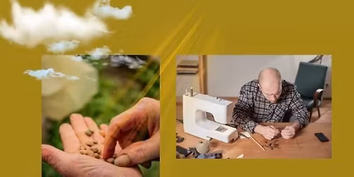 Seed Table During the Repair Cafe