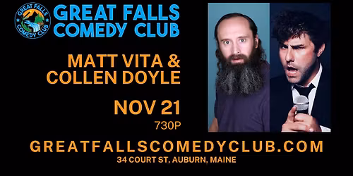 Matt Vita & Collen Doyle @ Great Falls Comedy Club
