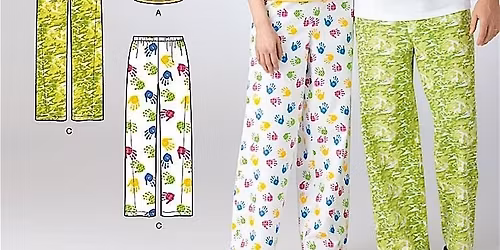 Learn to Sew Pajama Pants