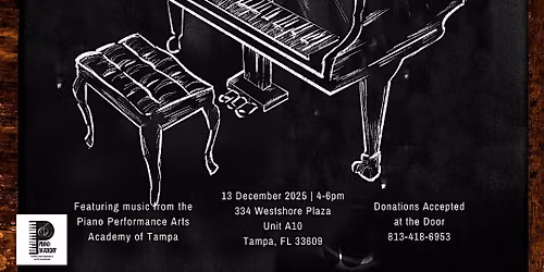 Expressions Holiday Open Piano Recital @The Dance Factory Tampa Bay!