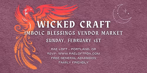 Wicked Craft: Imbolc Blessings Vendor Market