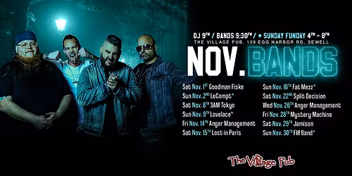 Lost in Paris live at The Village Pub Sewell