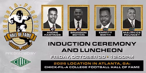 Georgia-Florida Hall of Fame Luncheon presented by Miller Electric Company