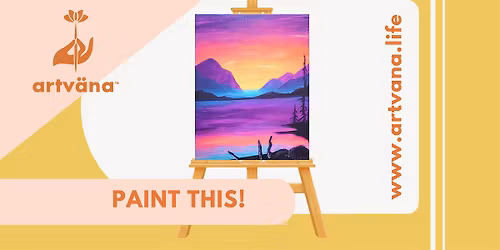 Artvana Paint & Sip Class at Bertoglios Pizza in Yelm May 2026