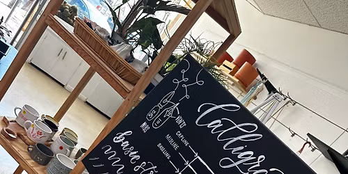 Brush Lettering for Beginners at Grounds for Coffee \u2013 25th Street