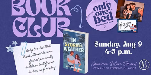 August Blame Dani Book Club - In Stormy Weather by Chelsea Curto