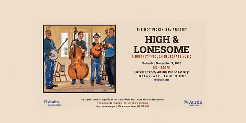 High & Lonesome: A Journey Through Bluegrass Music