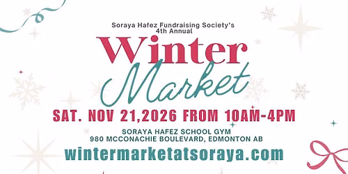 Winter Market at Soraya Hafez School