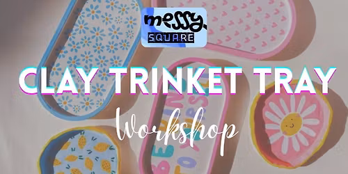 Clay Trinket Tray - Messy Square