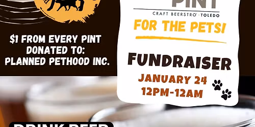 The Casual Pint - For the Pets! Fundraiser for Planned Pethood.