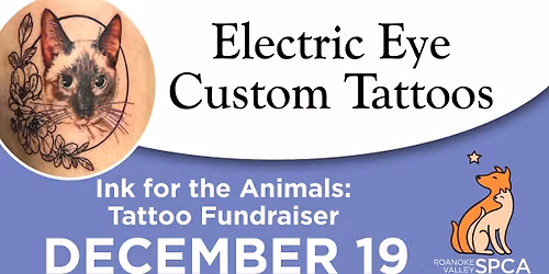 Ink for Animals: Tattoo Fundraiser @ Electric Eye