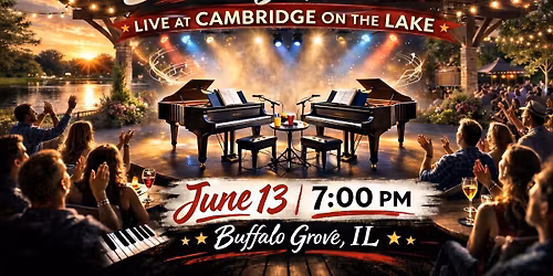 Double Treble Dueling Pianos @ Cambridge on the Lake, Buffalo Grove