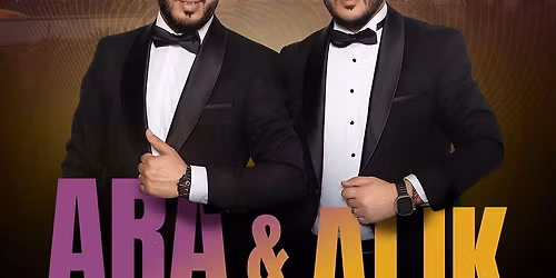 Ara and Alik Avetisyan at The Show - Agua Caliente Casino