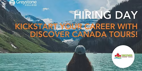 Discover Canada Tours \u2013 Seasonal Hiring & Info Session)