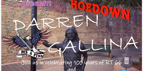 Thunder Mountain Twirlers & the Hummingbird Hoedown Presents 100 years of RT 66 w\/ Darren Gallina