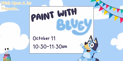 Paint with Bluey