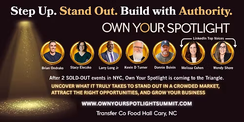Own Your Spotlight Business Growth & Visibilty Summit