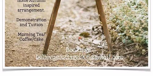 Gate House Flowers - Autumn Flower Arrangement workshop