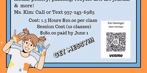 Summer Art Club with Ms. Kim 