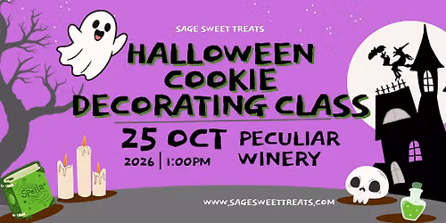 Halloween Cookie Decorating Class