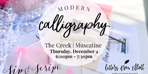 Modern Calligraphy for Beginners at Ardon Creek