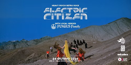 Electric Citizen + Fungus Family @ Villa Rossi, Sestri Ponente (GE)