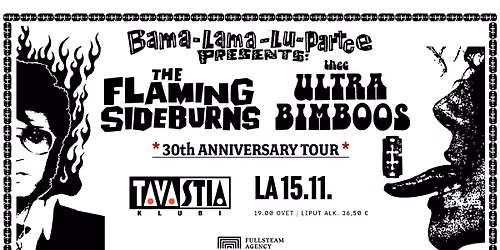 The Flaming Sideburns, Thee Ultra Bimboos / Tavastia-klubi